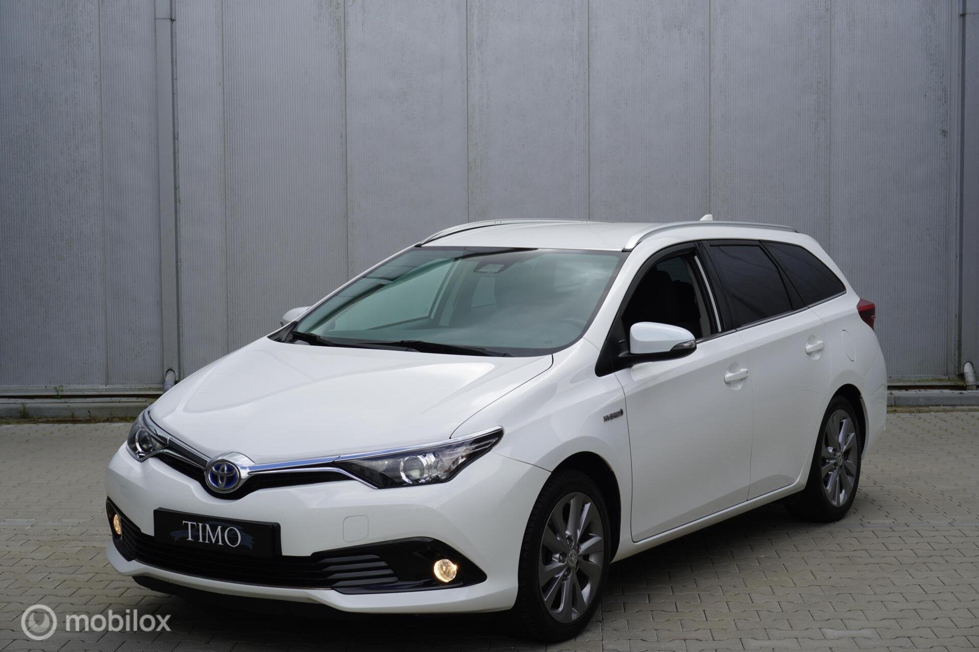 Toyota Auris 1.8 Hybrid 2018 58.446 KM, Gebruikt, Euro 6, Wit, Hybride Elektrisch/Benzine