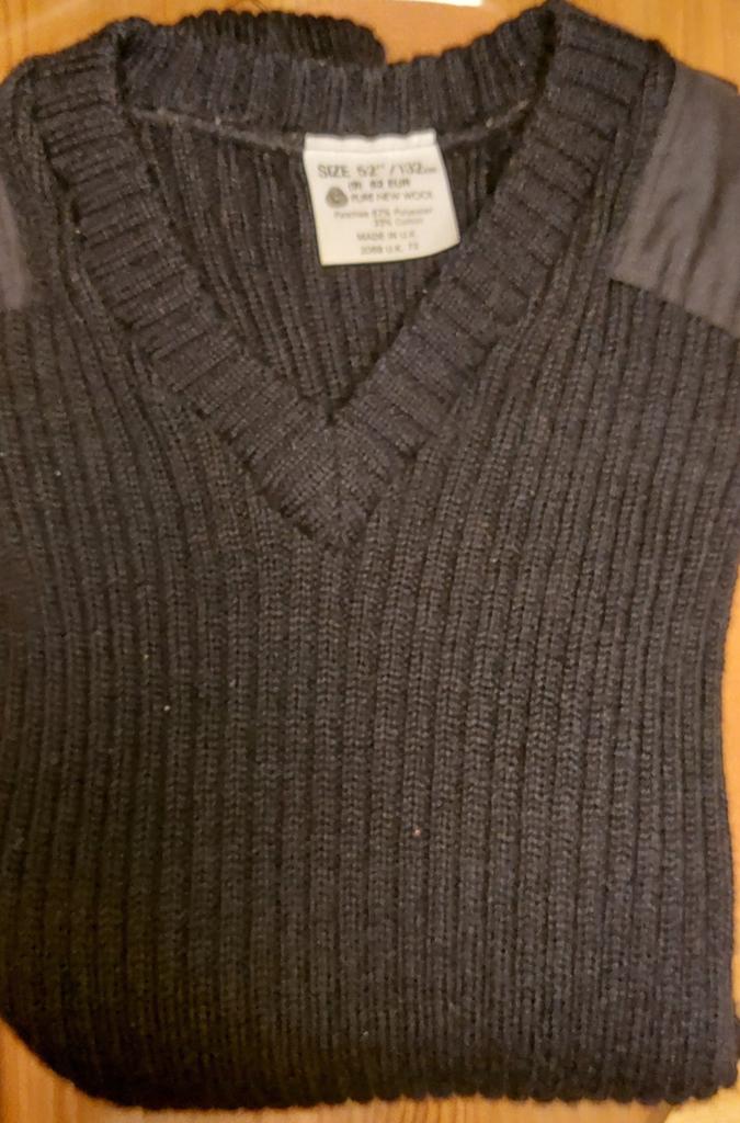 Vintage wollen Engelse commando trui pullover sweater, Ophalen of Verzenden, Overige soorten, Engeland, Kleding of Schoenen