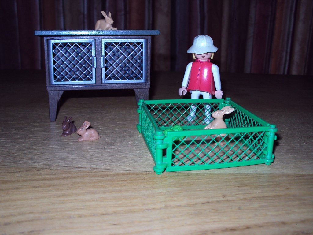 Playmobil konijnenhok, Ophalen of Verzenden, Zo goed als nieuw, Complete set