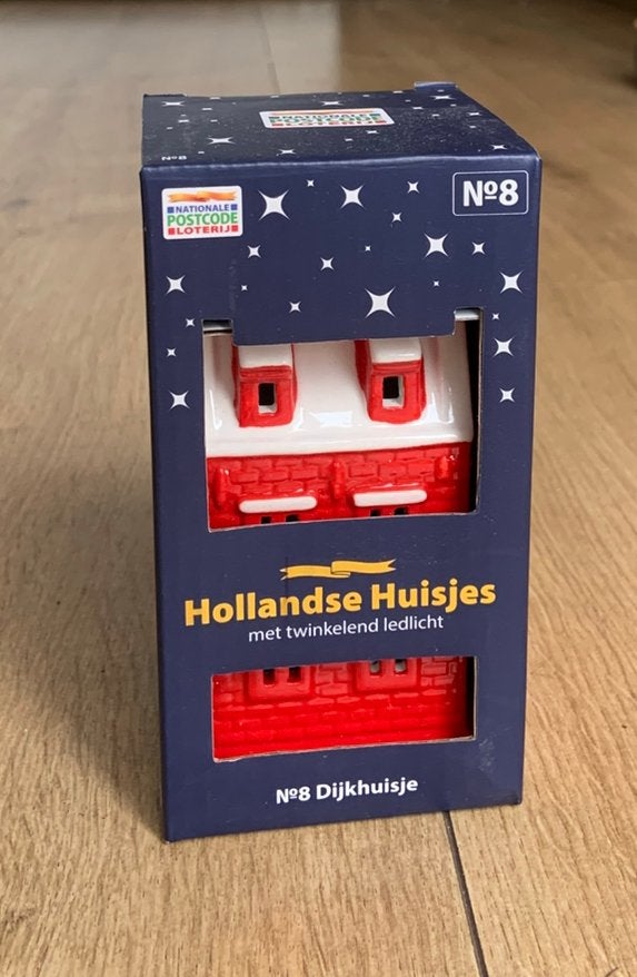 Postcode loterij dijkhuisje ridderkerk  nr 8, Ophalen of Verzenden, Zo goed als nieuw