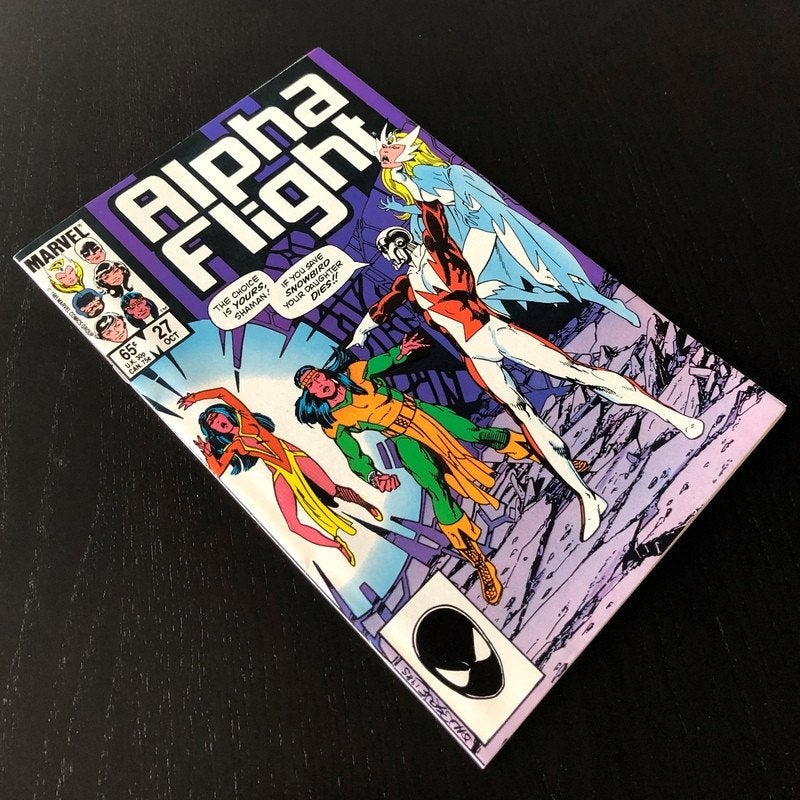 Alpha Flight Vol.1 #27 (1985) NM- (9.2), Eén comic, Amerika, Marvel Comics, Nieuw