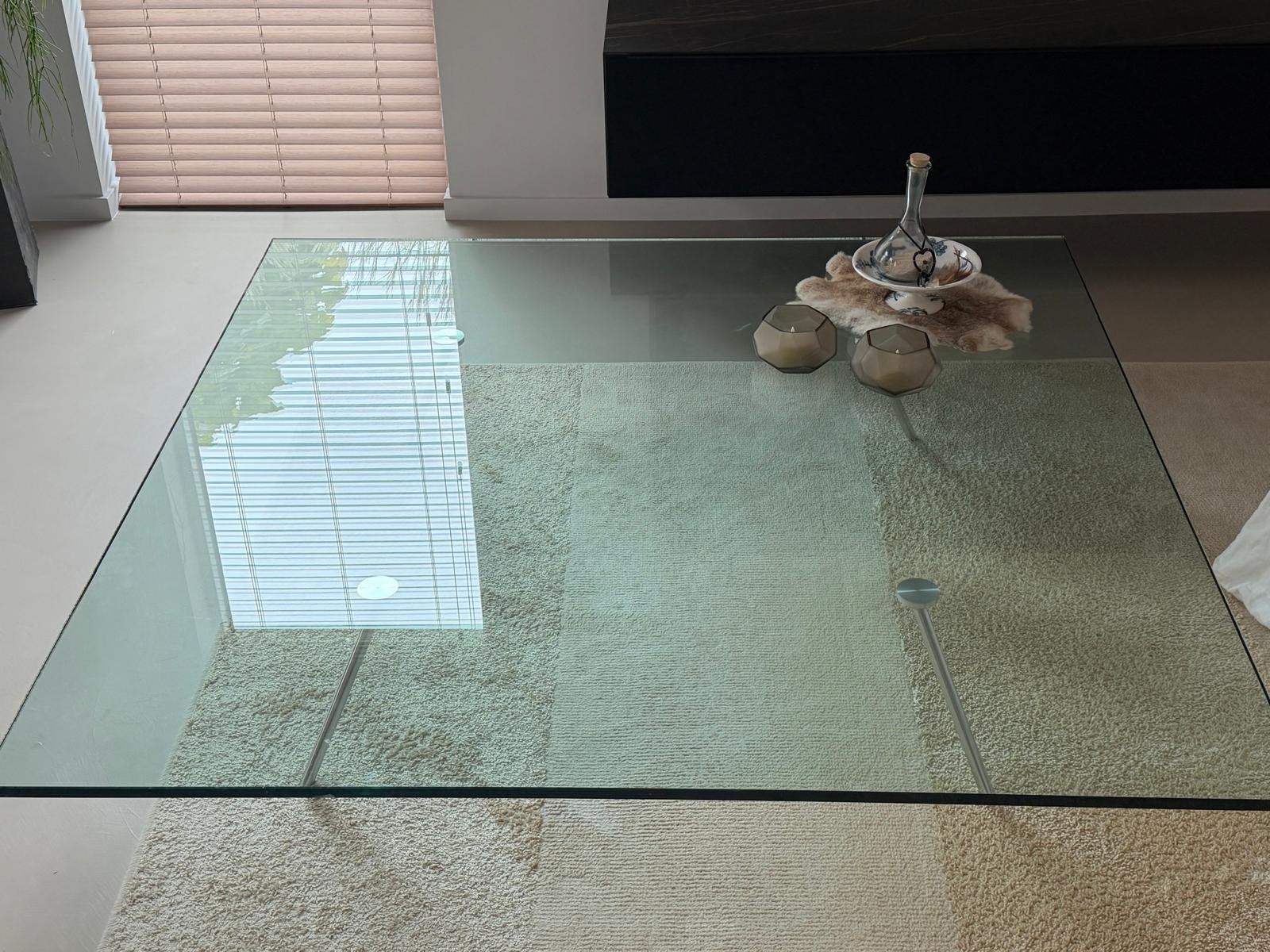 Maupertuus Salontafel 160x160, Ophalen, 100 tot 150 cm, 50 tot 100 cm, Zo goed als nieuw
