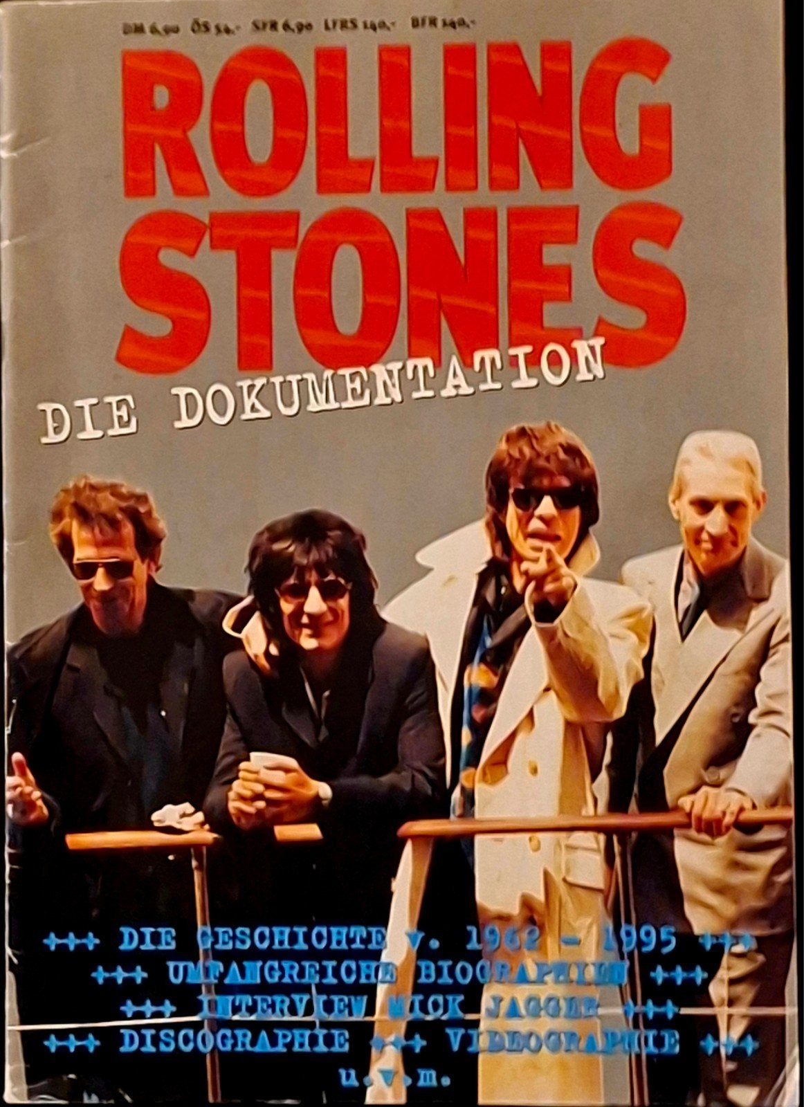 Rolling Stones: Die Dokumentation (1962-1995), Ophalen of Verzenden, Gelezen, Artiest, Onbekend