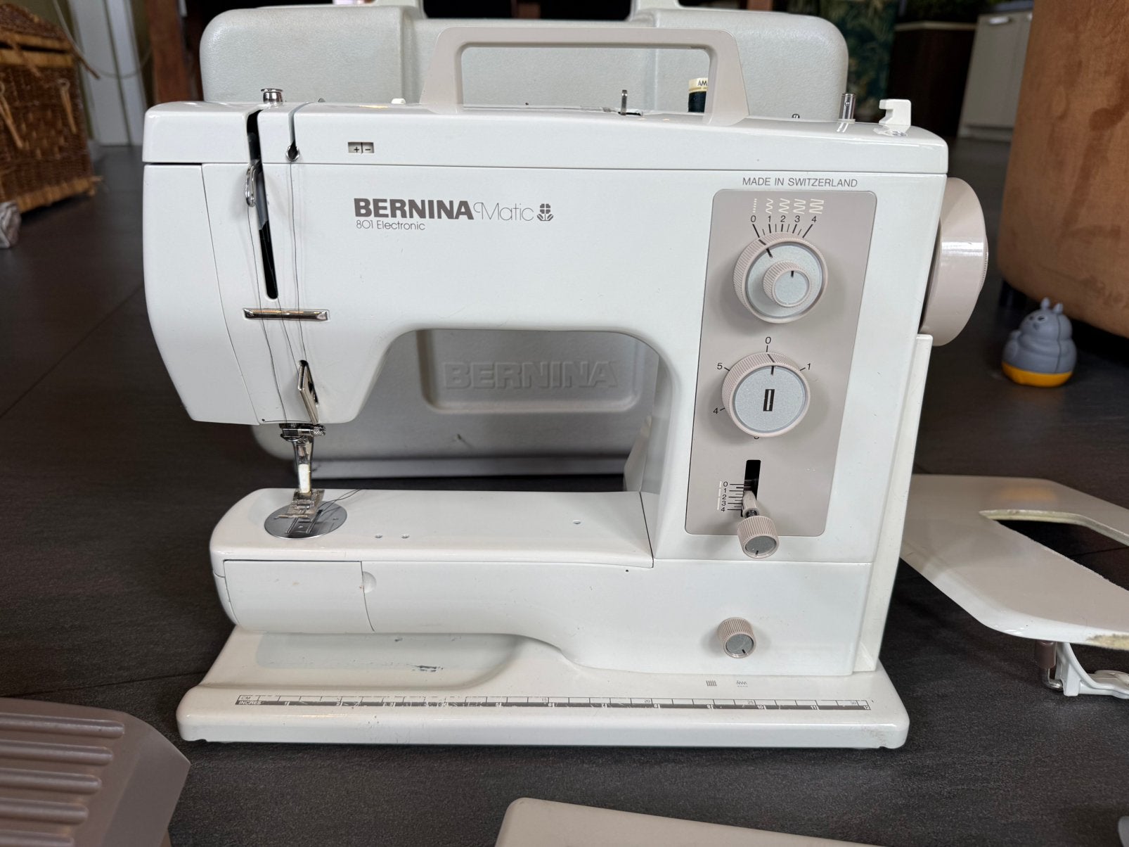 Bernina Matic 801 naaimachine, Ophalen of Verzenden, Zo goed als nieuw, Naaimachine, Bernina