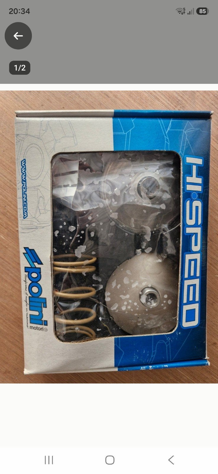 Polini Hi-Speed Variateurset Piaggio/Vespa 50cc 4T 3V iGET, Ophalen of Verzenden