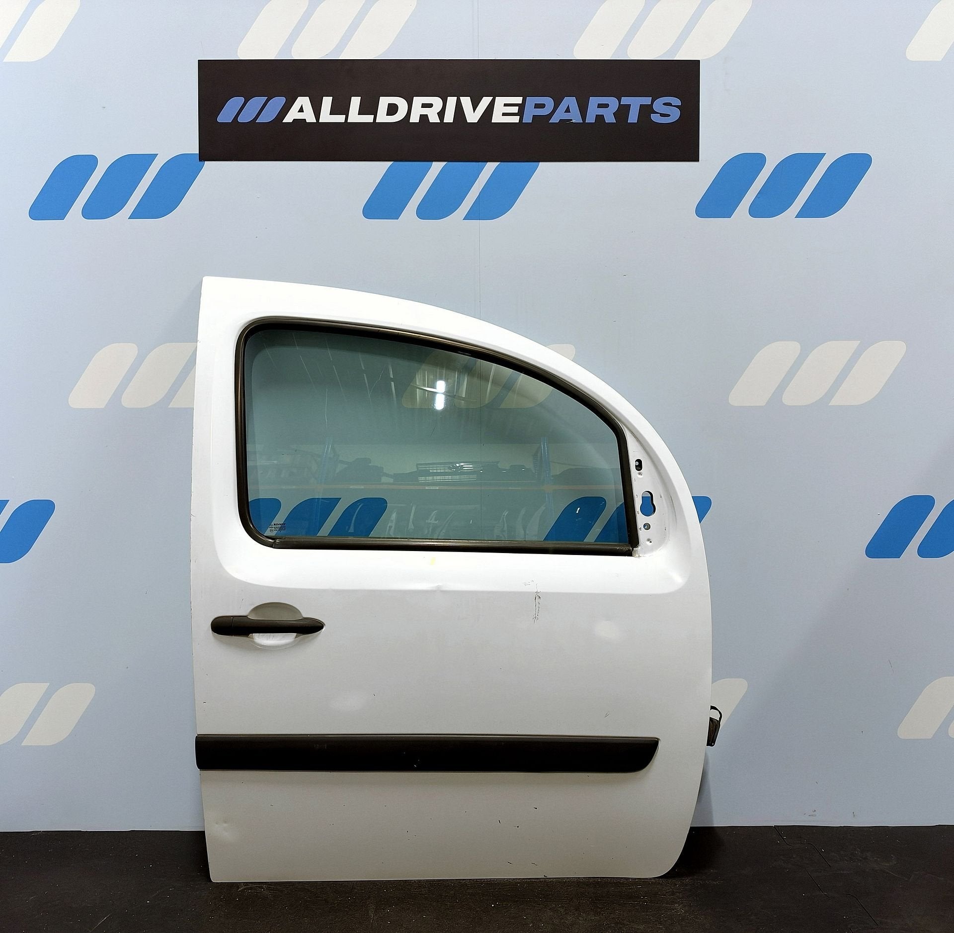 Renault Kangoo II voorportier rechts wit 801004234R, Gebruikt, -, Deur, -