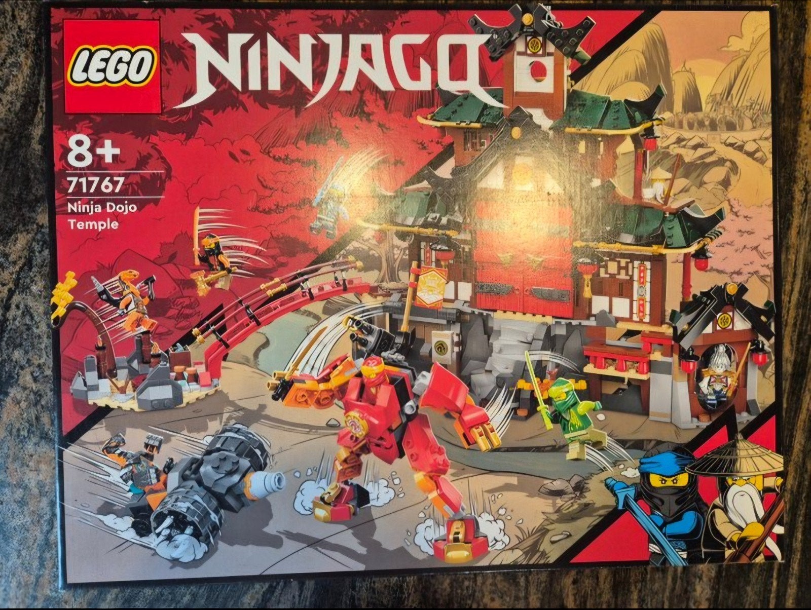 LEGO Set Ninjago 71767 Ninja Dojo Tempel - Nieuw en Ongeopen