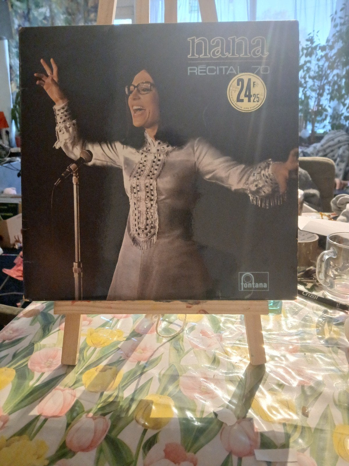 Nana Mouskouri - Récital '70 LP (Fontana), LP, Gebruikt, Pop, Ophalen of Verzenden