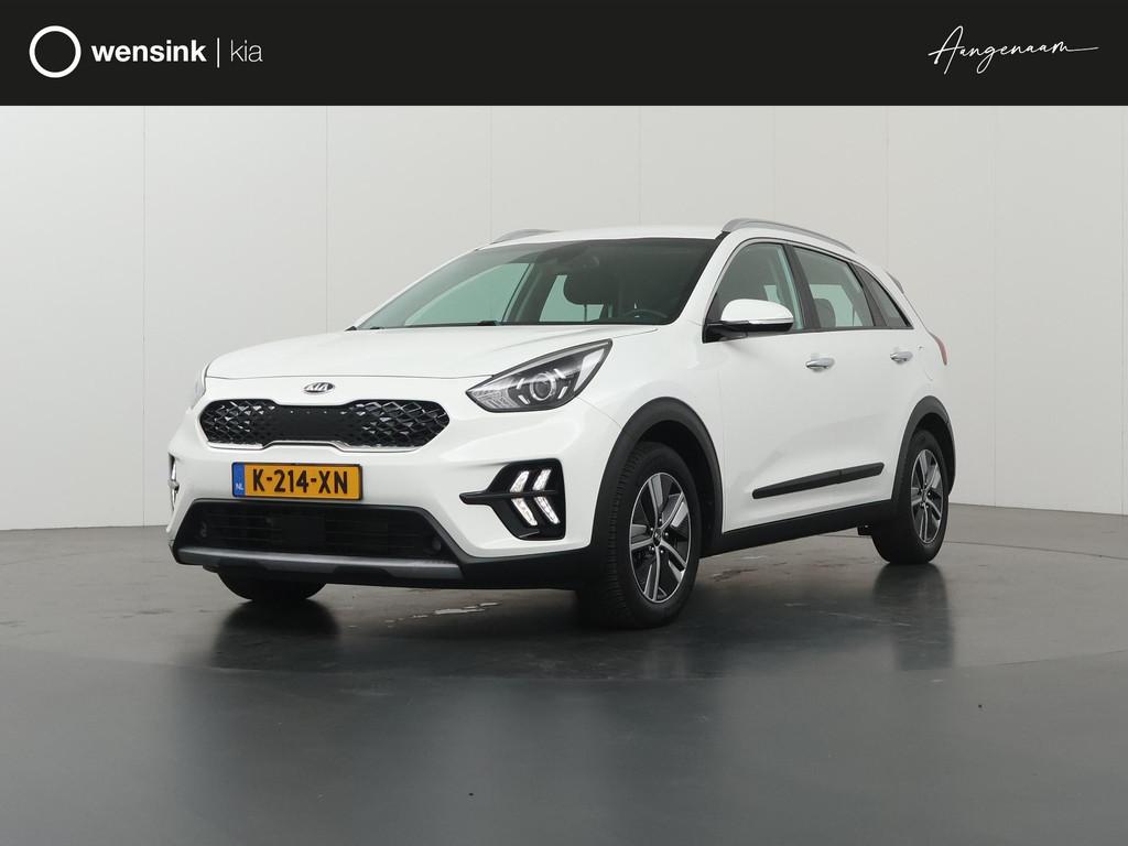 Kia Niro 1.6 GDi Hybrid DynamicLine | Trekhaak | Navigatie |, Auto's, Kia, Gebruikt, Euro 6, 2 kWh, Leder en Stof
