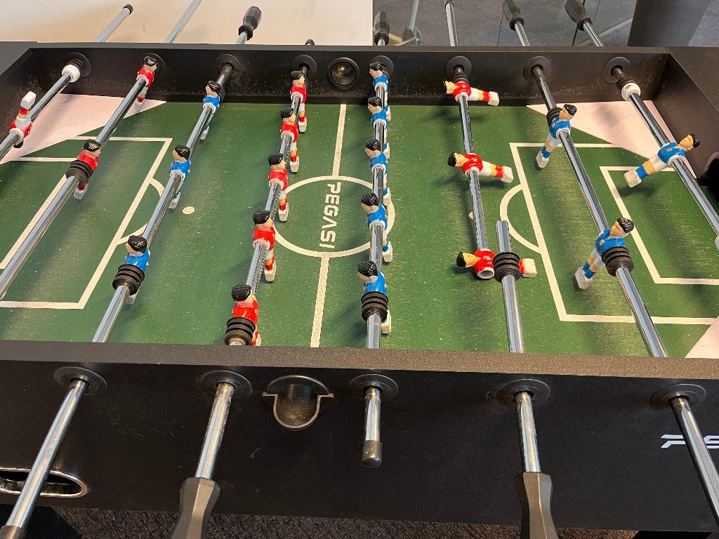 tafelvoetbal foosball table, Ophalen, Gebruikt