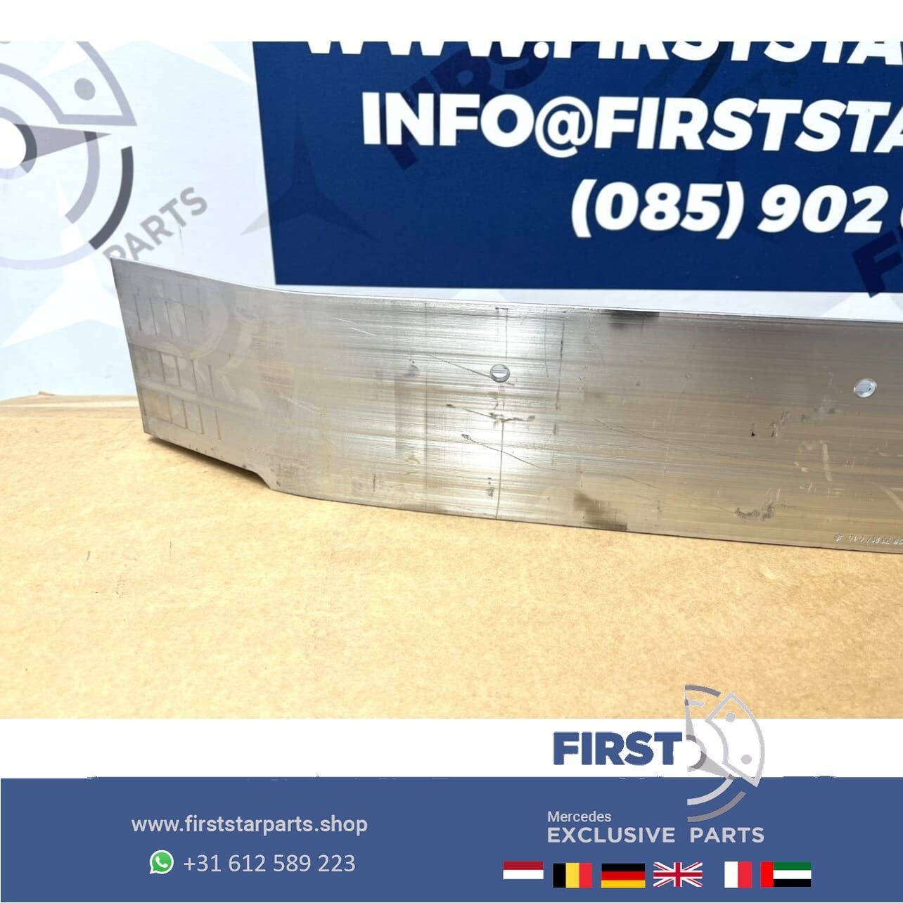 V177 W177 BUMPERBALK A1776202800 aluminum voorbumper BALK Me, Auto-onderdelen, Gebruikt, -, Voor, Ophalen of Verzenden
