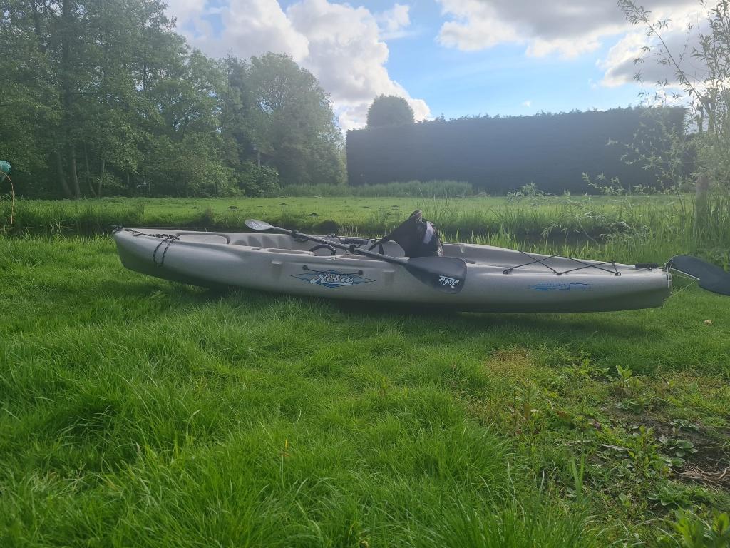 Hobie Mirage Outback kayak/trapkano, Watersport en Boten, Kano's, Gebruikt, Kajak, Eén persoon, Met peddels, Ophalen