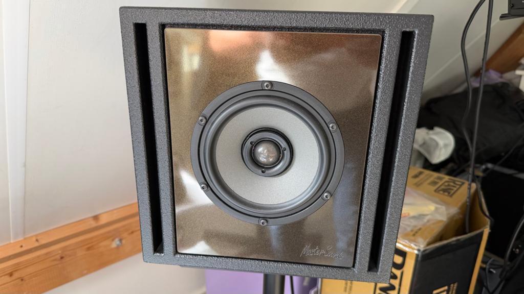 Mastersounds Clarity A - Hoogwaardige Monitor Speaker, Audio, Tv en Foto, Luidsprekers, Zo goed als nieuw, 60 tot 120 watt, Front, Rear of Stereo speakers