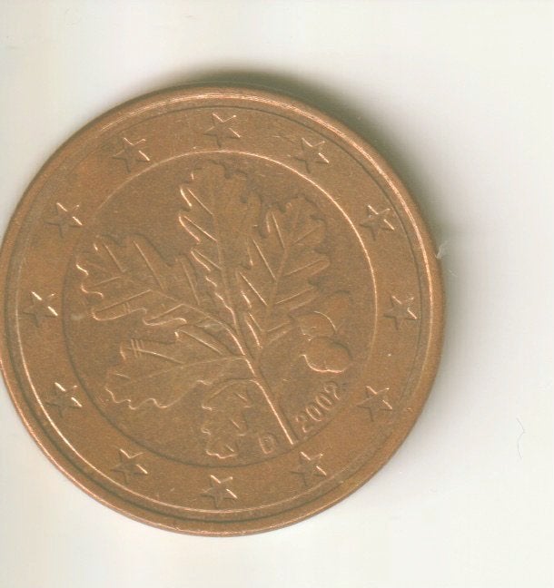 5 cent 2002 d duitsland, Verzenden, Duitsland
