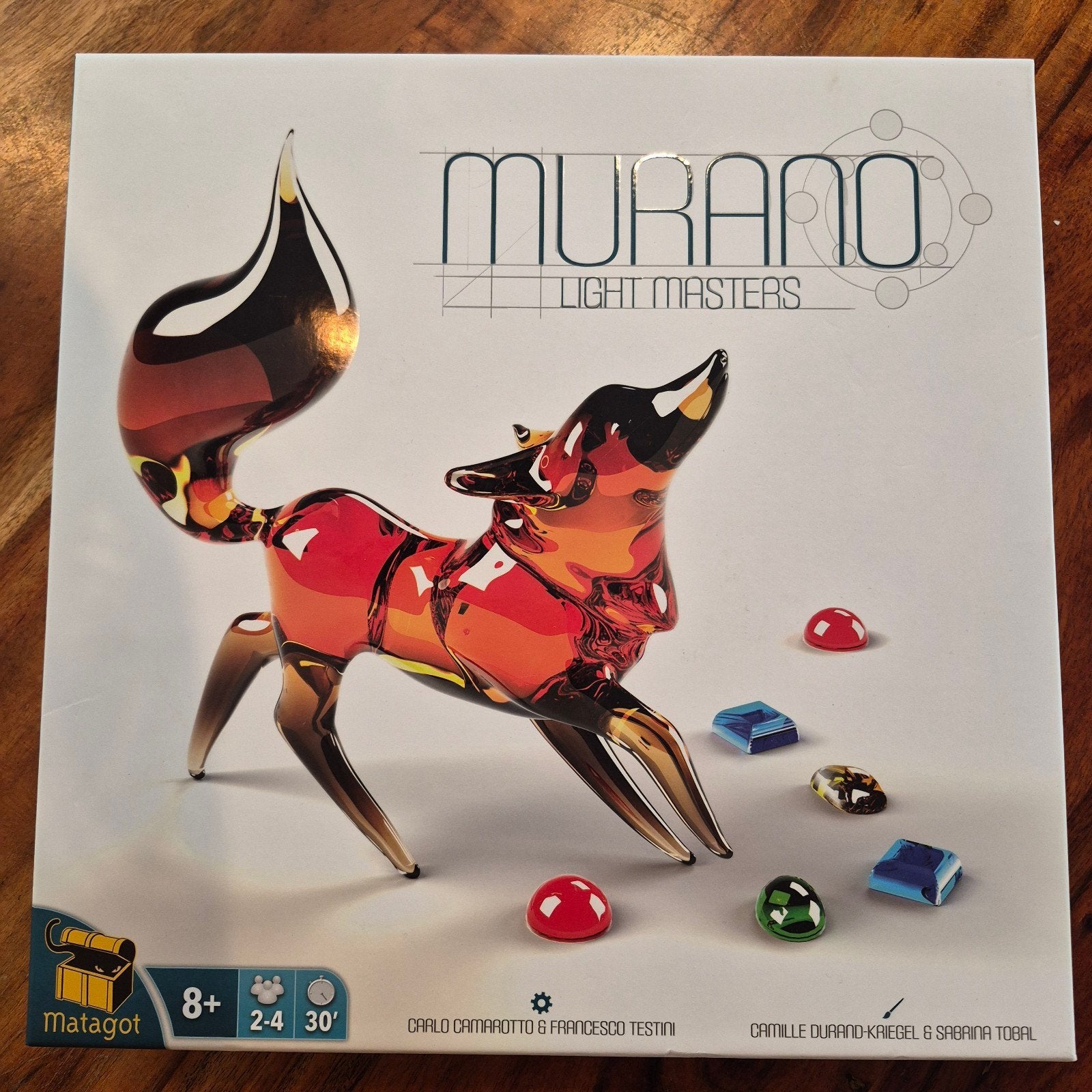 Bordspel Murano Light Masters, Ophalen, Zo goed als nieuw