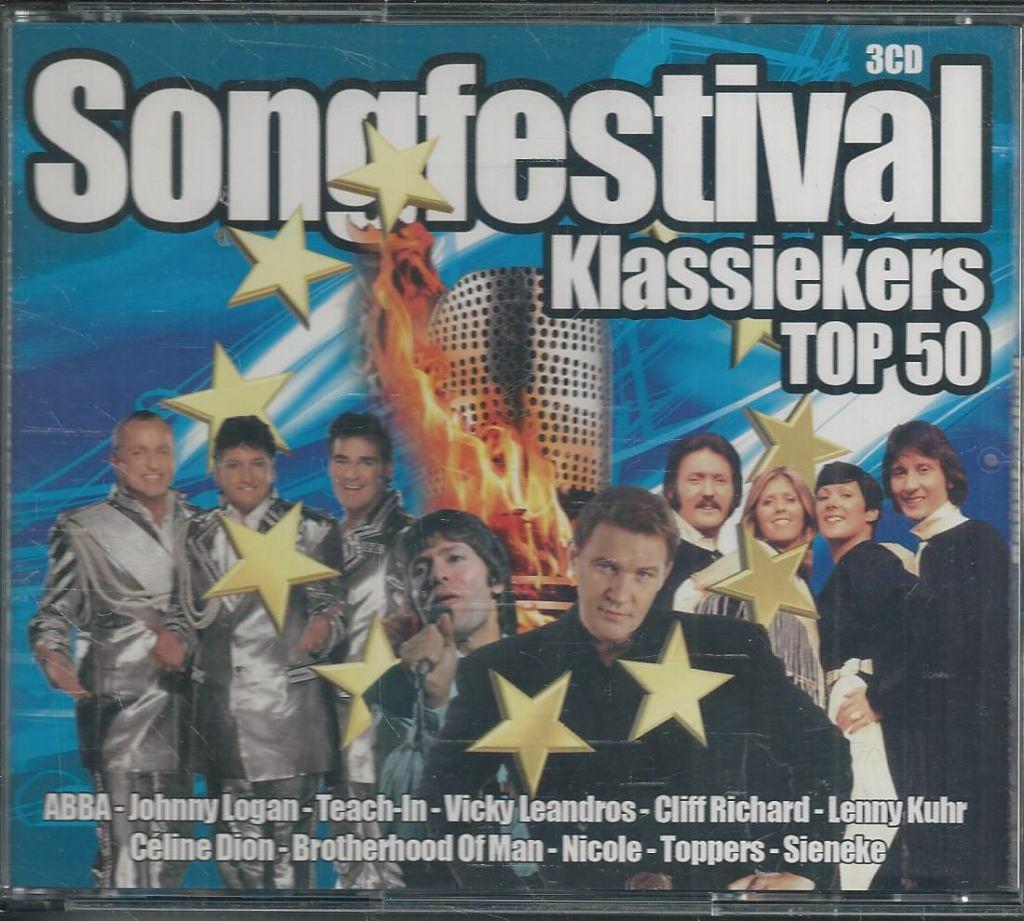 Songfestival klassiekers top 50 ( 3 cd ), Cd's en Dvd's, Cd's | Verzamelalbums, Ophalen of Verzenden, Zo goed als nieuw, Pop