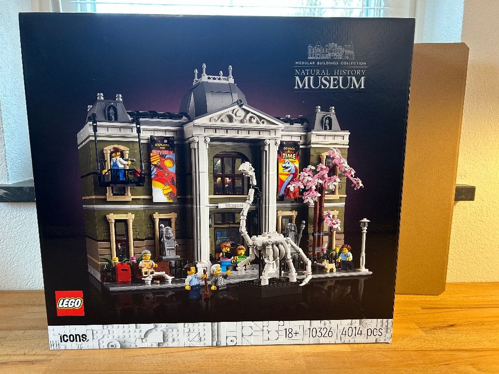 Lego Icons Modular 10326 - Natural History Museum, Kinderen en Baby's, Inclusief instructies, Lego, Ophalen of Verzenden, Zo goed als nieuw