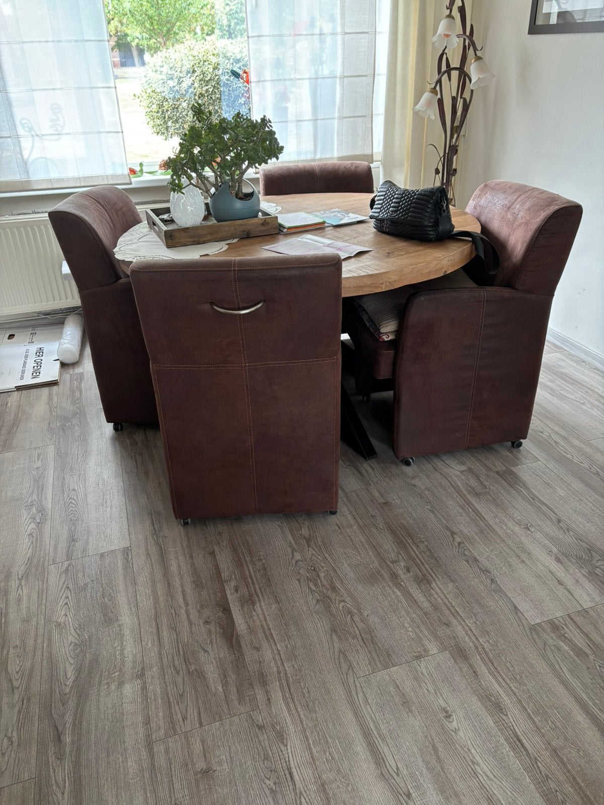 Gratis liminaatvloer af te halen, Ophalen, Gebruikt, 50 tot 150 cm, 10 m² of meer