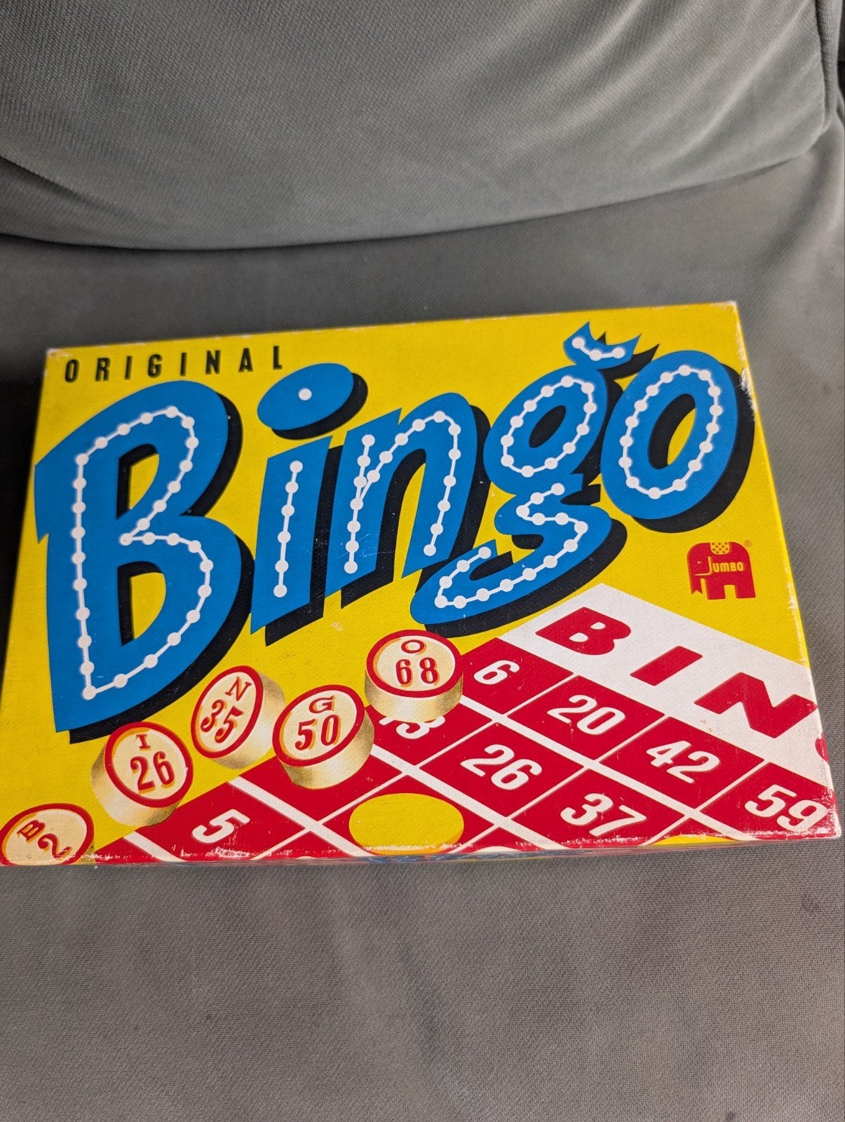 Vintage Jumbo Bingo Spel - Compleet uit jaren '70, Hobby en Vrije tijd, Ophalen of Verzenden, Gebruikt