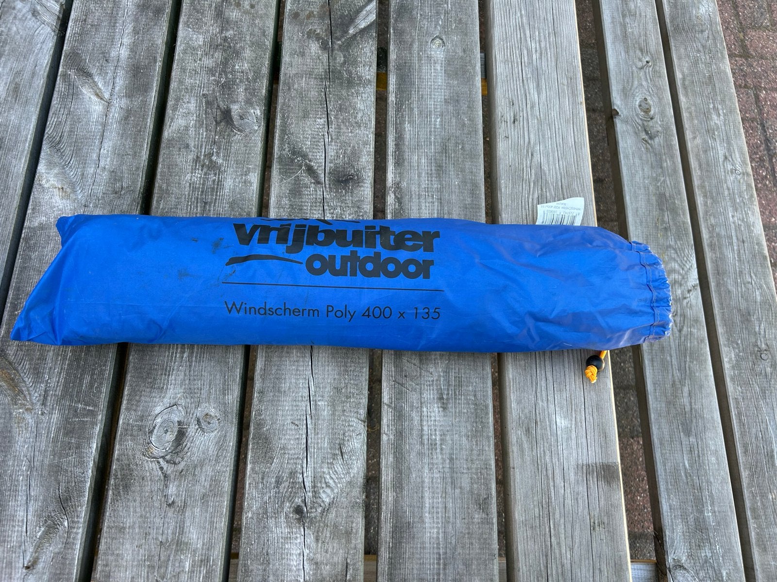 Vrijbuiter Outdoor Windscherm Poly 400 x 135, Ophalen, Zo goed als nieuw