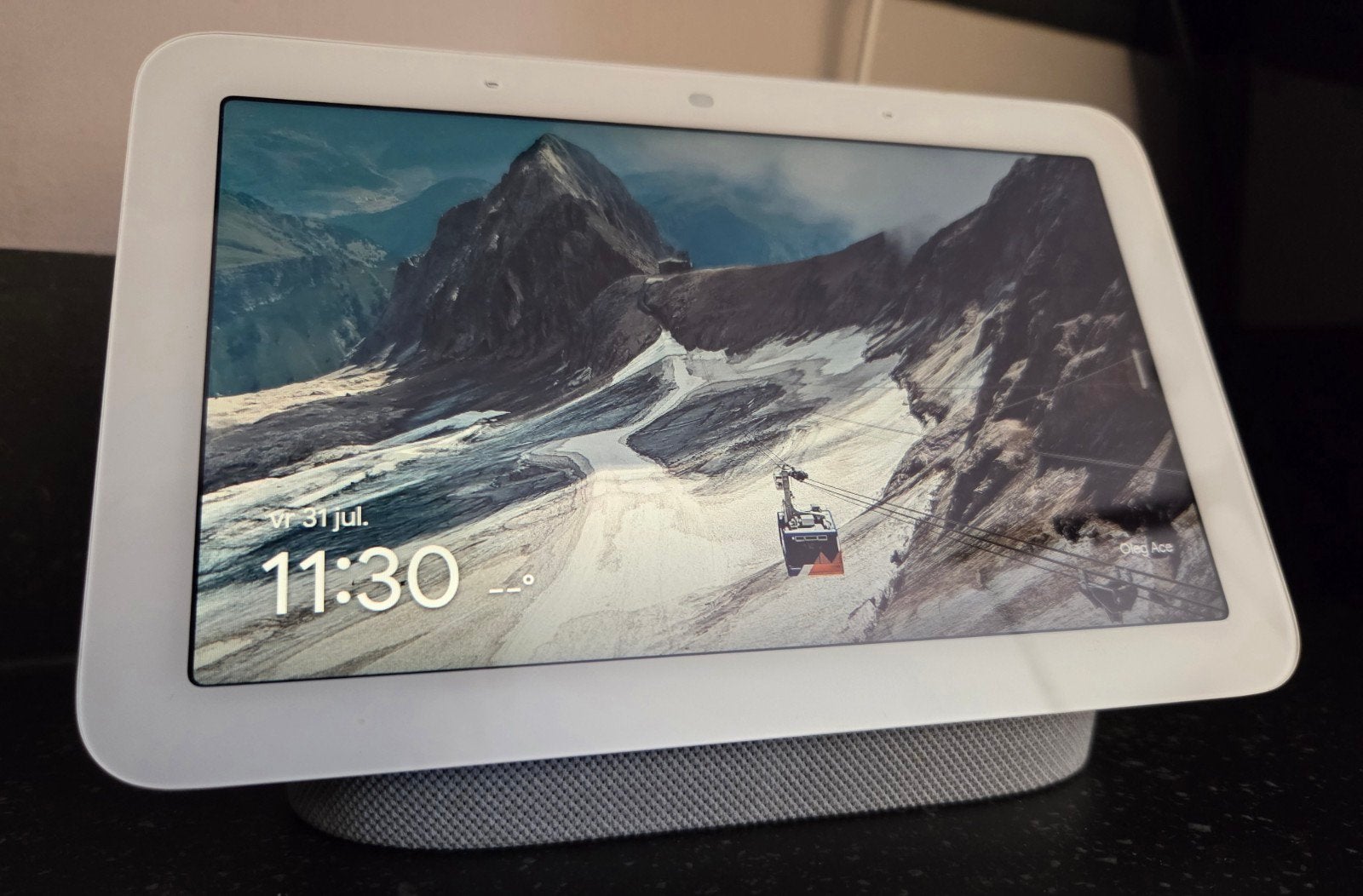 Google Nest Hub 2 - Smart Display met Google Assistent, Audio, Tv en Foto, Mediaspelers, Ophalen of Verzenden, Zo goed als nieuw