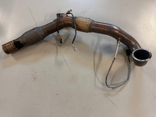 Upgrade downpipe VW Golf 7 2.0TSI Winters Metaaltechniek, Auto-onderdelen, Ophalen, Gebruikt, Volkswagen