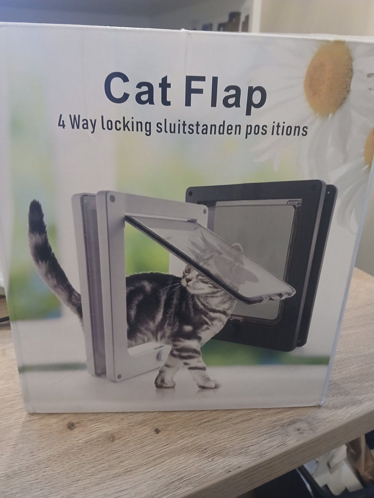 hondenluik , kattenluik zwart nieuw in doos, Ophalen of Verzenden, Nieuw