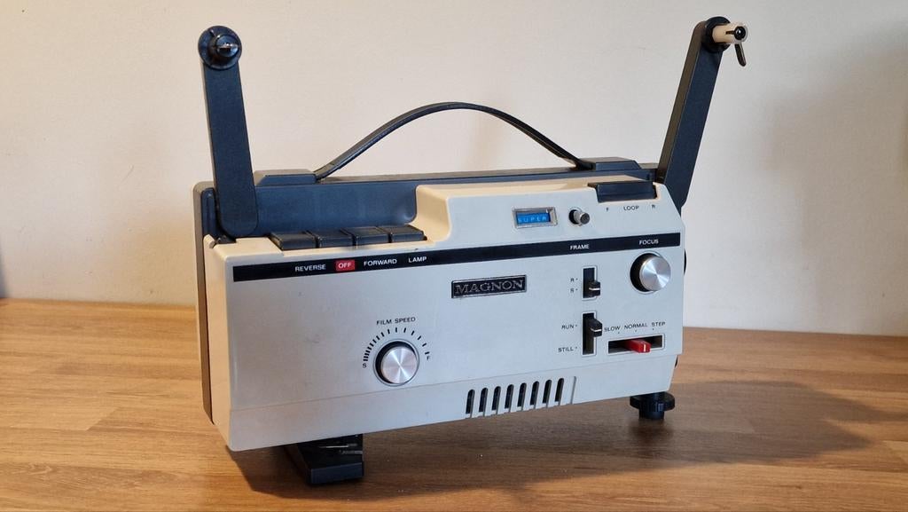 Magnon Instdual IQDST Super 8 Filmprojector - Vintage, Ophalen, Gebruikt