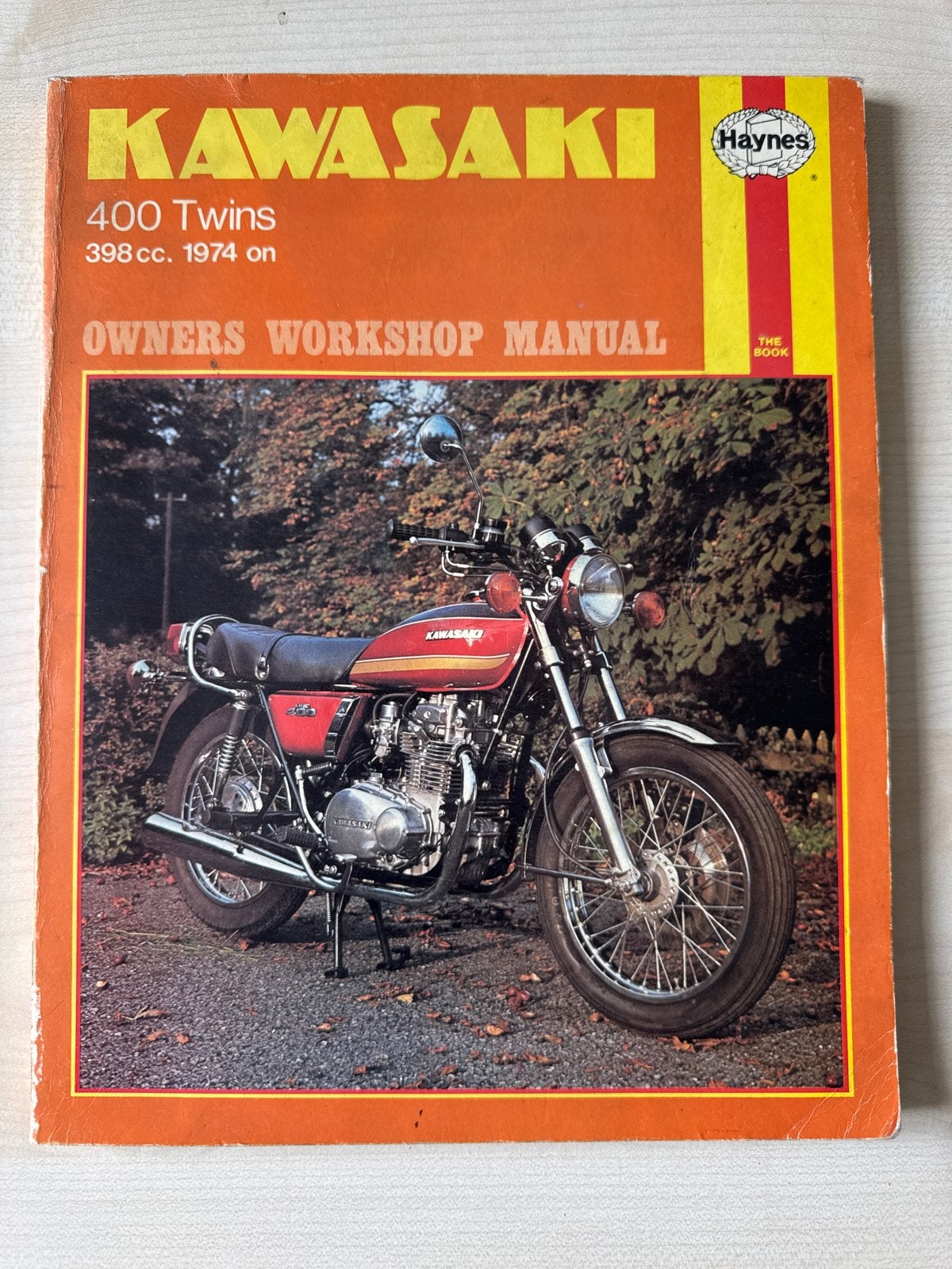 Kawasaki 400 Twins Owners Workshop Manual Haynes, Ophalen of Verzenden, Kawasaki
