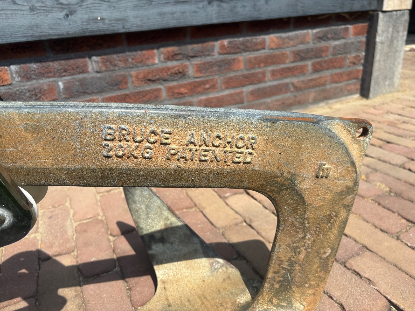 Bruce Anker 20KG met ankerrol - Zo goed als nieuw, Ophalen, Gebruikt, Overige typen