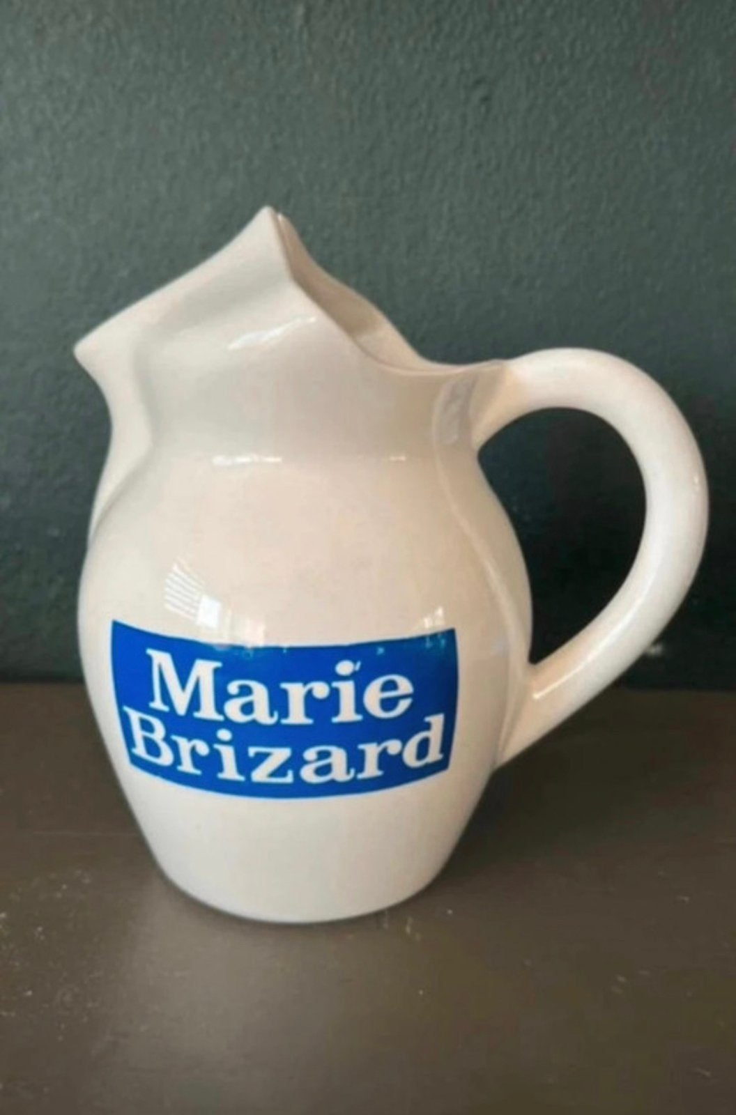 Franse witte karaf marie brizard, Antiek en Kunst, Ophalen of Verzenden