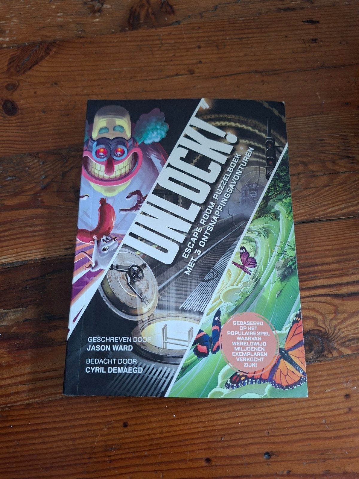 Nieuw Unlock escape room puzzelboek bijna gratis, Ophalen of Verzenden, Zo goed als nieuw