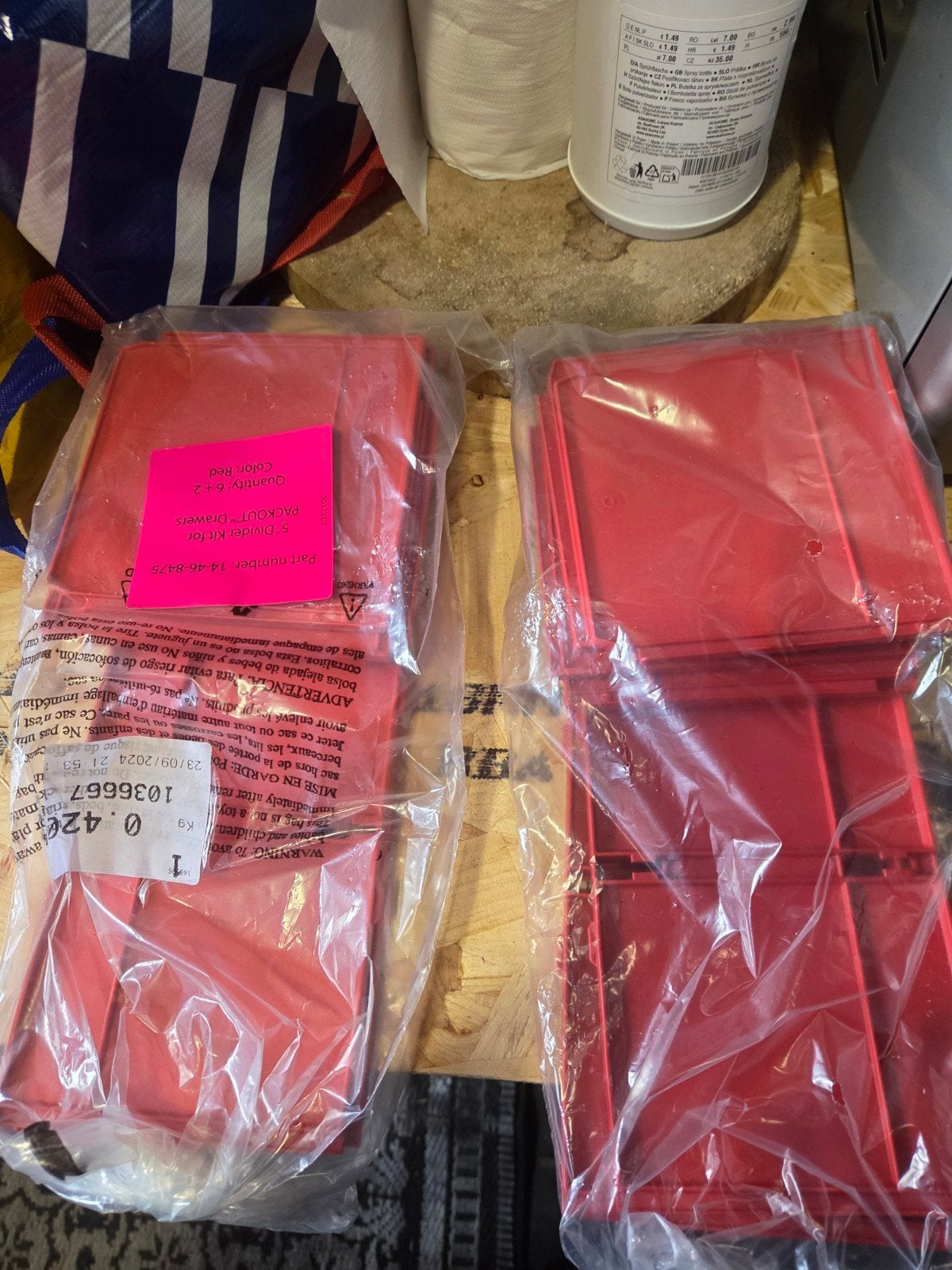 Milwaukee PACKOUT Verdelers voor 2 en 3 lades, Ophalen of Verzenden