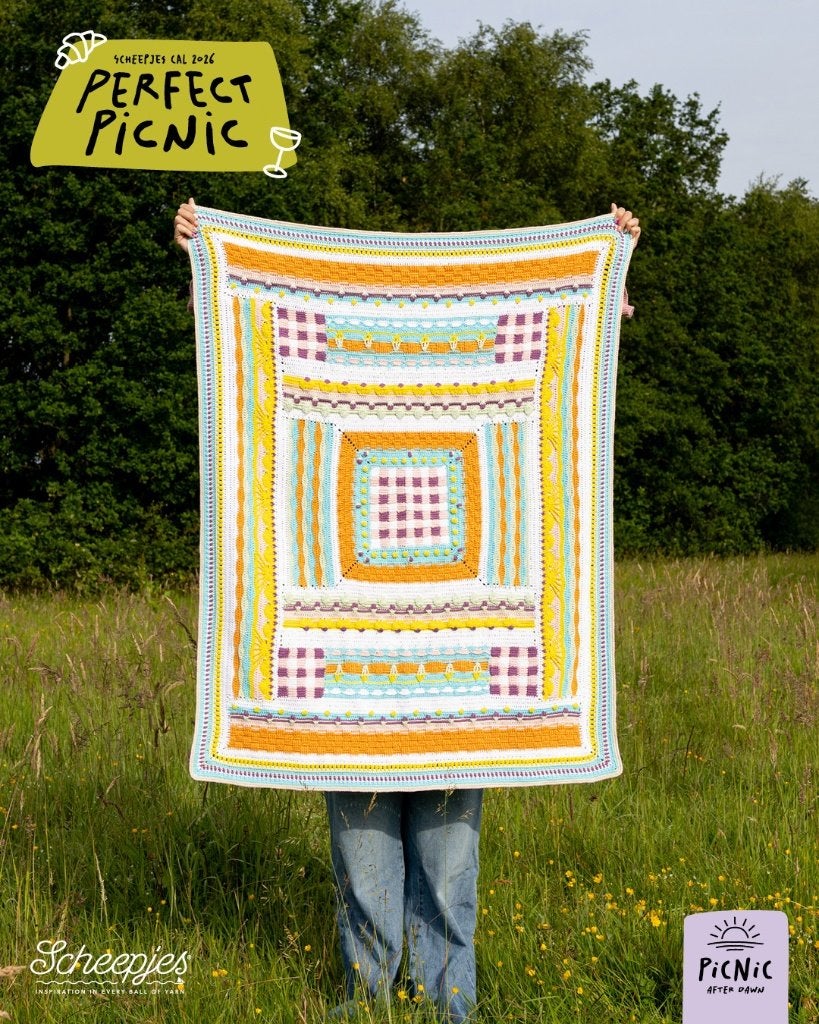 Scheepjes Perfect Picnic CAL2026 Cotton Create After Dawn, Breien of Haken, De Bondt, Ophalen of Verzenden, Service@bondt.com