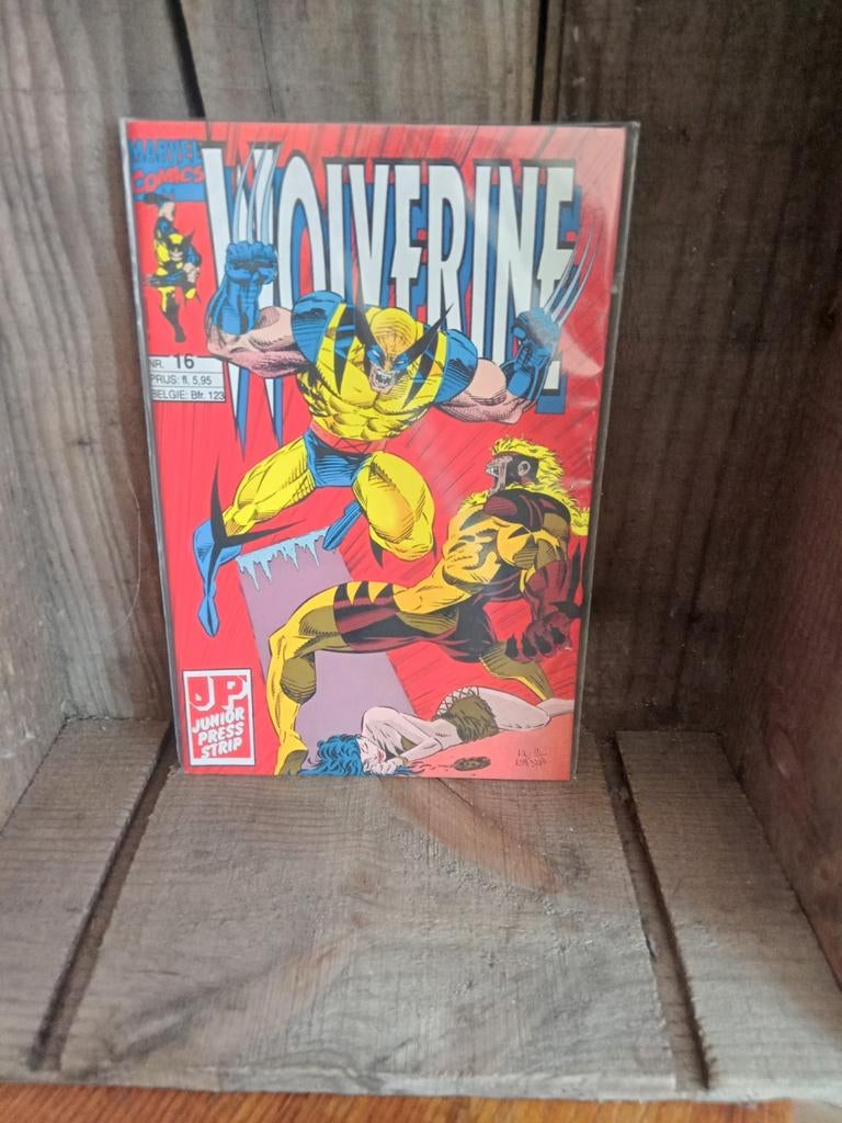 Wolverine nr 16 - Junior Press - Prima staat, Ophalen of Verzenden