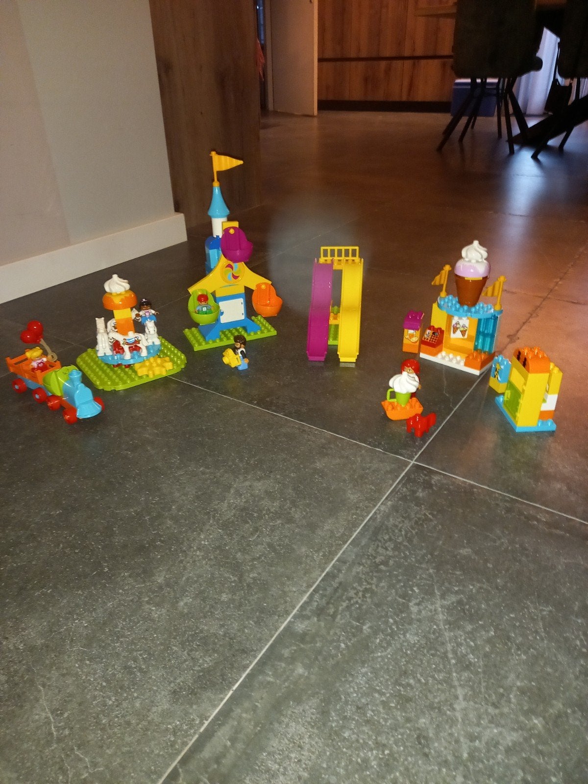 LEGO Duplo Kermis 10840 - Complete set, Ophalen of Verzenden, Gebruikt, Overige merken