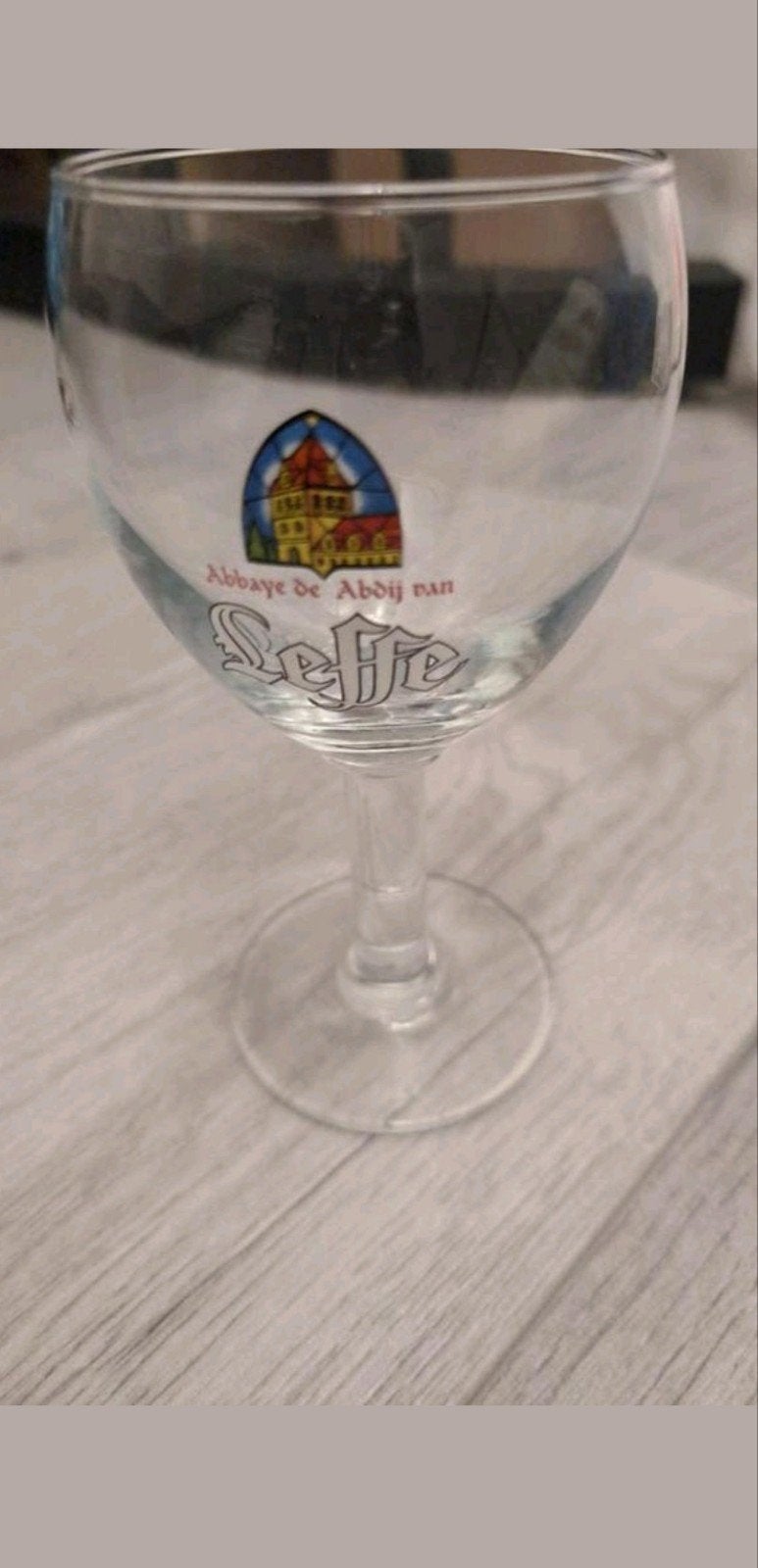 Leffe glas, Verzamelen, Ophalen, Zo goed als nieuw, Glas of Glazen, Overige merken