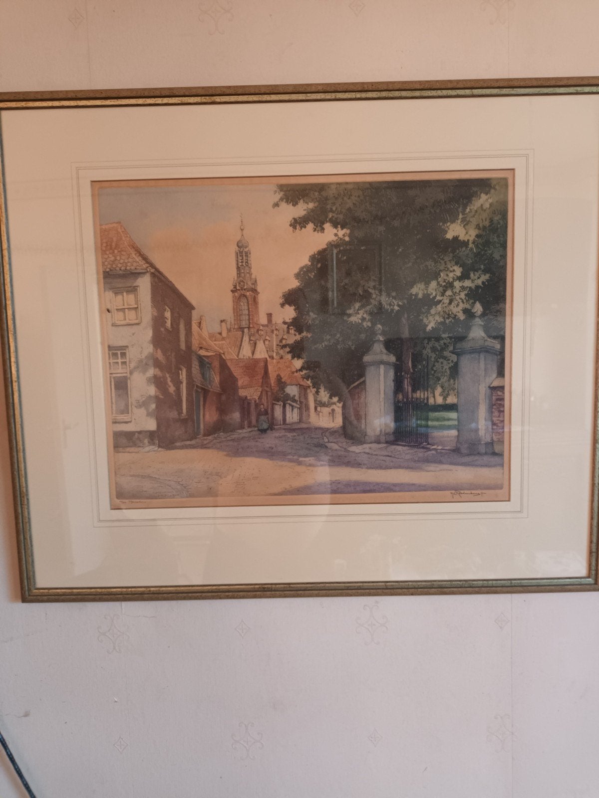 verschillende etsen en schilderijen, Ophalen of Verzenden