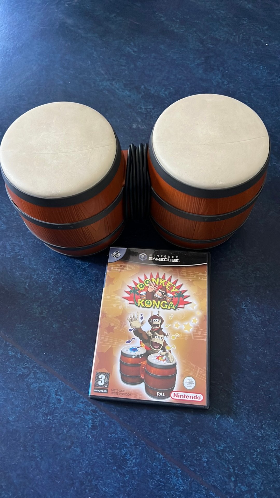 NINTENDO CAMECUBE DONKEY KONGA, Muziek, 1 speler, Ophalen of Verzenden, Zo goed als nieuw