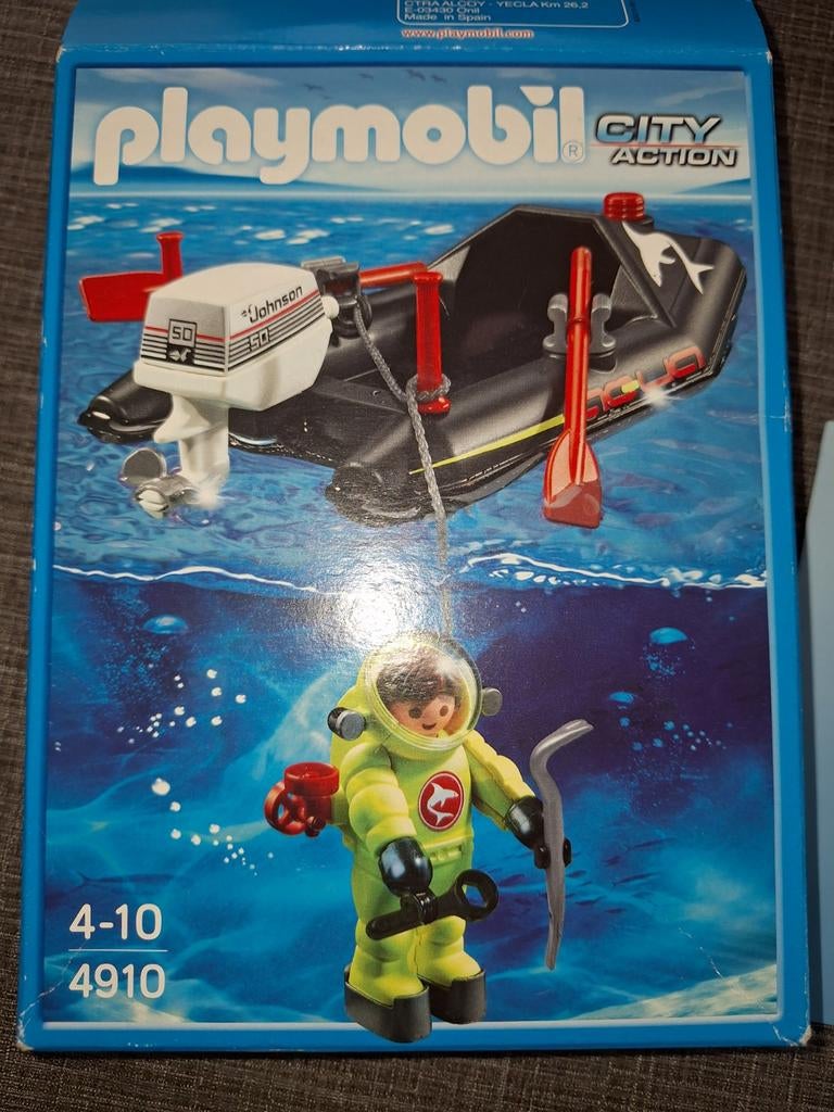 Playmobil City Action Duikboot Set 4910 -  Compleet, Ophalen of Verzenden