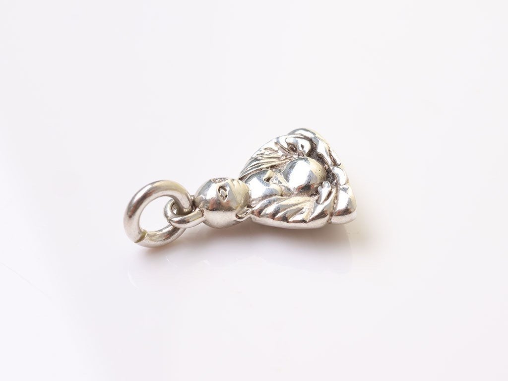 Boeddha Hanger Zilver | Vintage Buddha Bedel, Overige merken, Ophalen of Verzenden, Zo goed als nieuw, 1 bedel