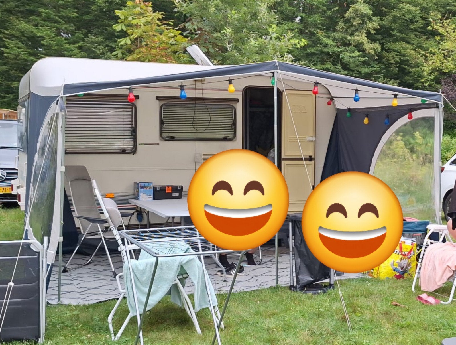 Hypercamp luifel maat 9 (Ten Cate All Season), Ophalen, Gebruikt, Ten Cate All Season 200g/m2, Overige merken