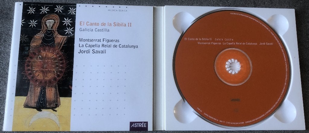 JORDI SAVALL - MONTSERRAT FIGUERAS - EL CANTO DE LA, Cd's en Dvd's, Ophalen of Verzenden, Zo goed als nieuw, Vocaal