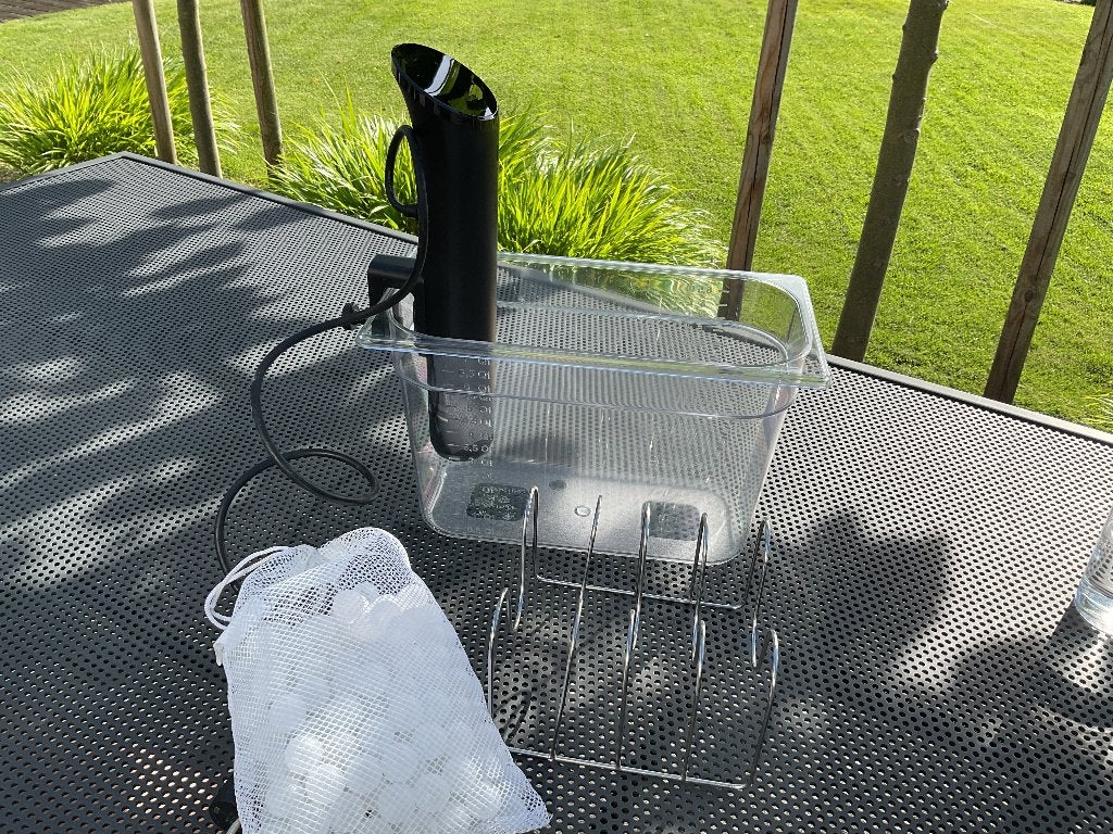 Anova Sousvide stick met benodigdheden, Ophalen, Overige typen, Zo goed als nieuw, Zwart