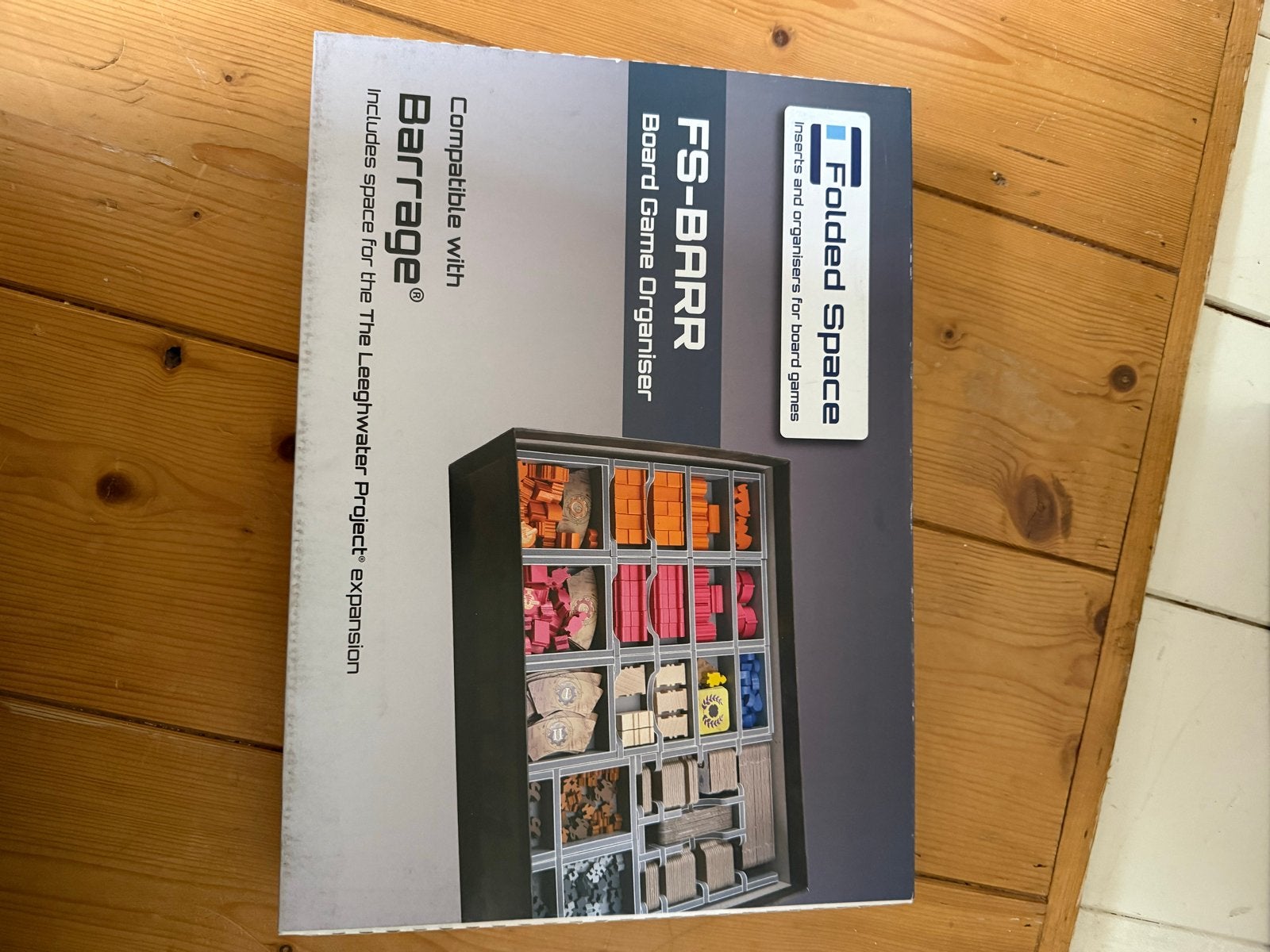 Folded Space FS-BARR Board Game Organiser voor Barrage, Ophalen of Verzenden, Nieuw