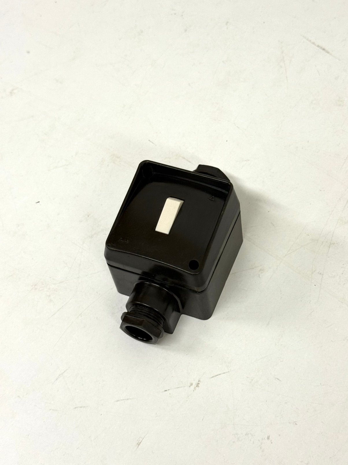 Oude bakelieten schakelaar lamp licht bakeliet opbouw, Ophalen of Verzenden
