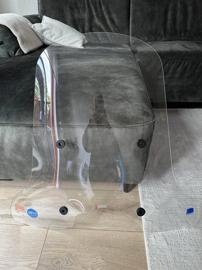 Vespa Sprint Windscherm- Nieuwstaat, Fietsen en Brommers, Brommeronderdelen | Scooters, Ophalen, Zo goed als nieuw, Overige typen