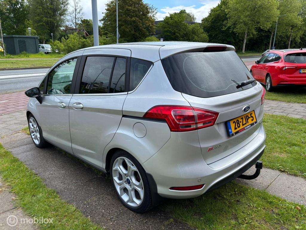 Ford B-Max 1.0 EcoBoost Titanium|STOELVER|TREKHAAK, Auto's, Voorwielaandrijving, Euro 5, 101 pk, Gebruikt