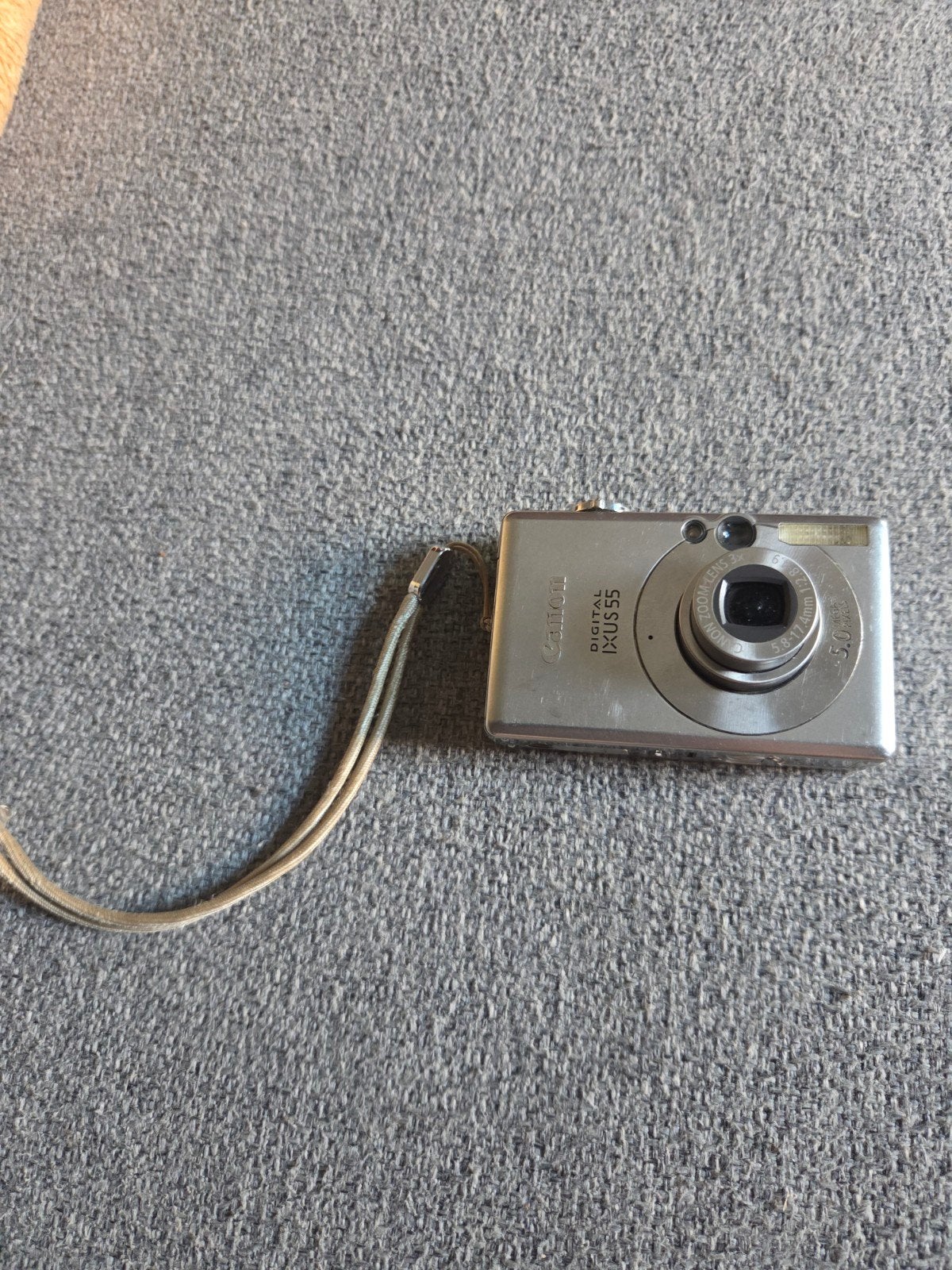 Canon Digital IXUS 55 - 5.0 mega pixel, Ophalen of Verzenden, Gebruikt, Canon, Minder dan 4 keer