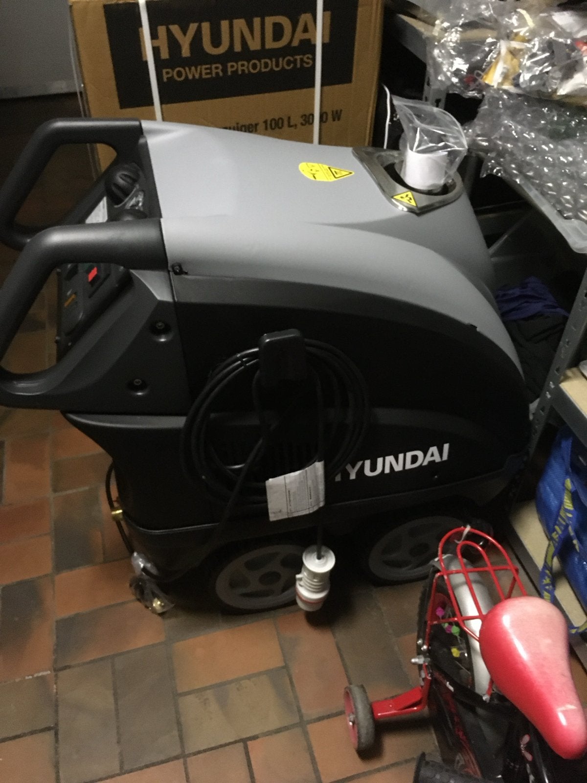 Hyundai HY200H Professionele Hogedrukreiniger Diesel, Ophalen, Gebruikt, Overige typen